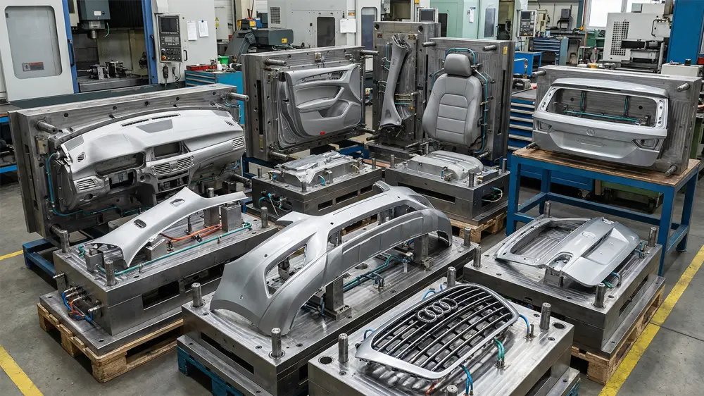 Automotive Interior at Exterior Injection Molds
