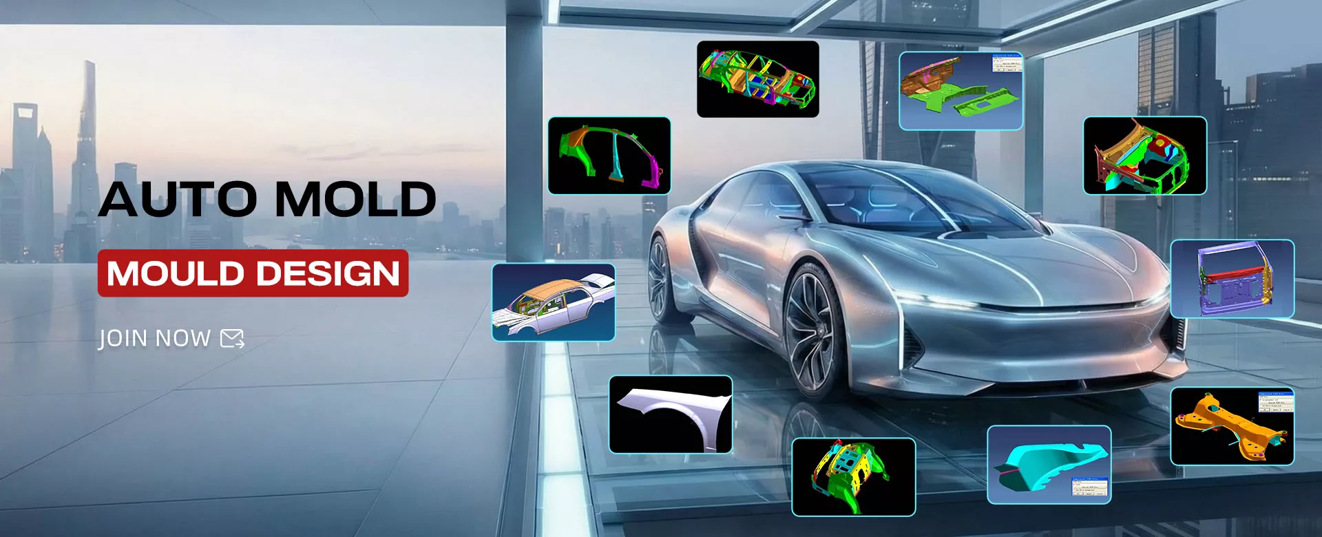 Mahusay na Automotive Body Exterior Panel Stamping Molds Manufacturer