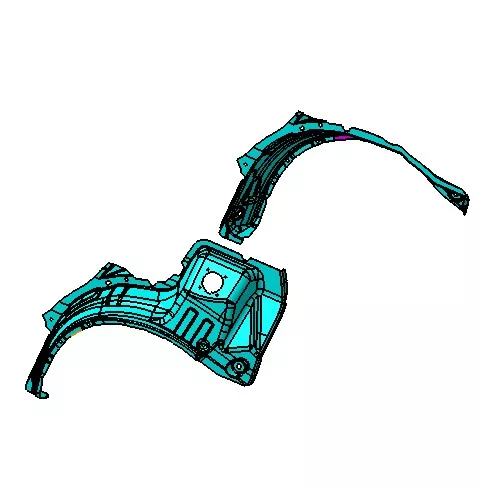 Automotive Wheel Arch Wheel Cover Injection Mould